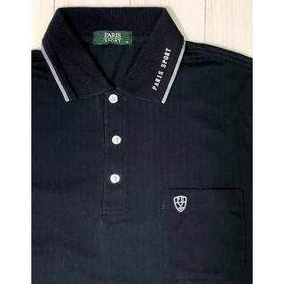 パリスゴルフ(Paris Golf)の⭐️極美品⭐️PARIS SPORTメンズポロシャツゴルフ通気性快適 Mサイズ(ポロシャツ)