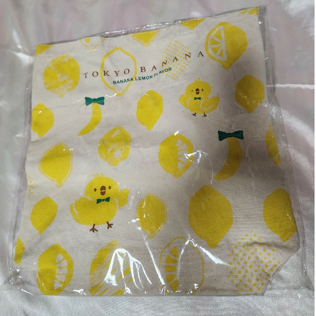 東京バナナ　ぴよレモン　トートバッグ レディースのバッグ(トートバッグ)の商品写真