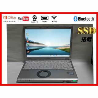 パナソニック(Panasonic)のLet's note　CF-SZ5　高性能　SSD　WIN11　Office  (ノートPC)