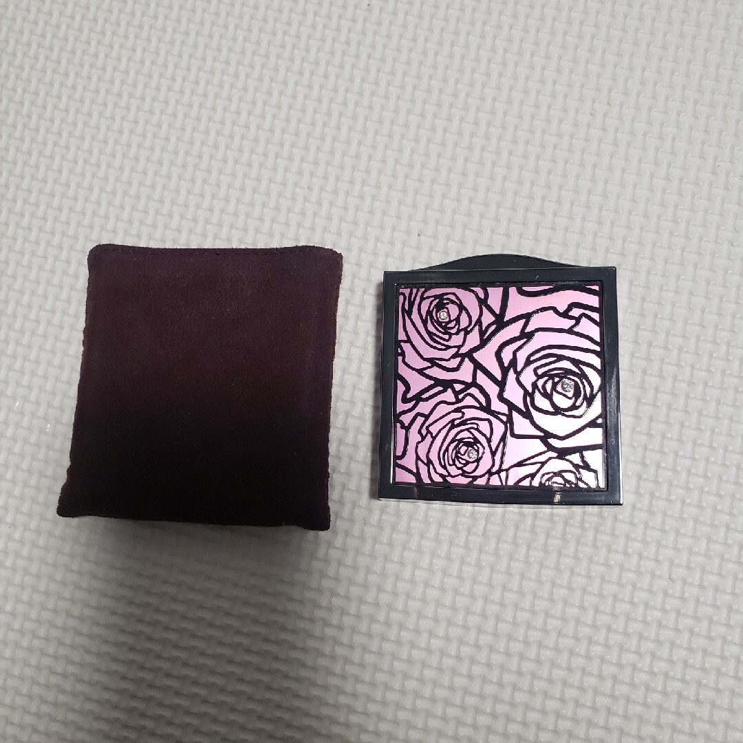 資生堂 SHISEIDO 花椿 コンパクトミラー ノベルティ レディースのファッション小物(ミラー)の商品写真