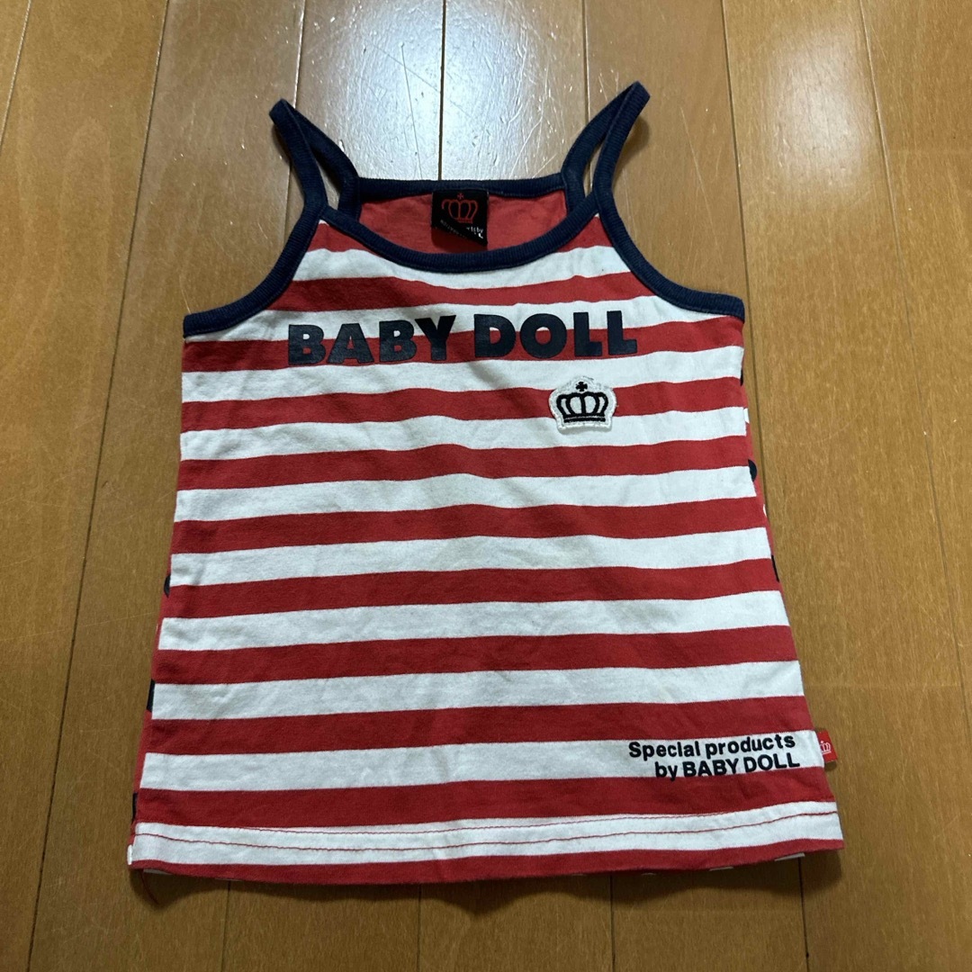 BABYDOLL(ベビードール)のBABY DOLL キャミソール キッズ/ベビー/マタニティのキッズ服女の子用(90cm~)(その他)の商品写真