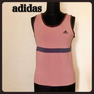 アディダス(adidas)のadidas アディダス　カットソー  スポーツ  タンクトップ　カジュアル(トレーニング用品)