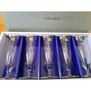 新品　HOYA クリスタル　シャンパン　ワイン　アルコールグラス(タンブラー)