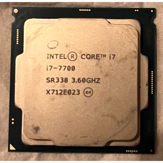 インテル(intel)のcore i7 7700(PC周辺機器)