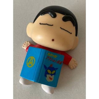 BANDAI - クレヨンしんちゃん　絵本マスコット　しんちゃん　ガチャガチャ　ガシャポン