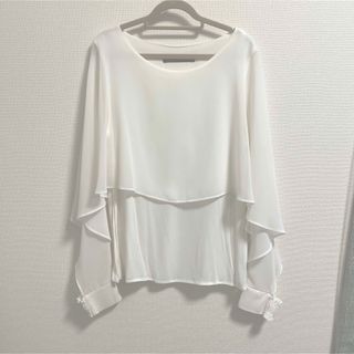 ザラ(ZARA)のZARA ザラウーマン　エレガントトップス(シャツ/ブラウス(長袖/七分))