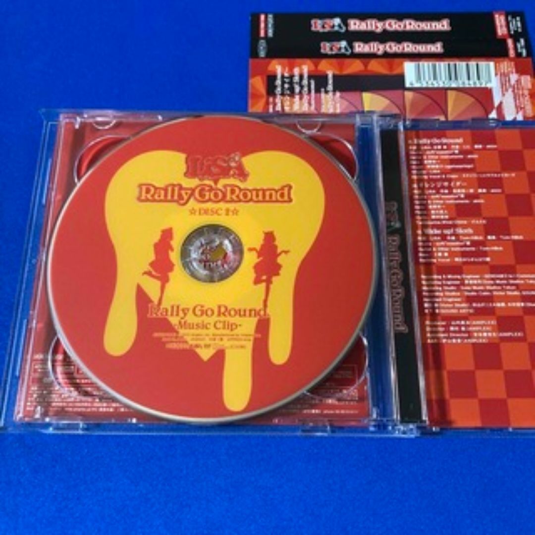 LiSA / Rally Go Round[初回限定盤](DVD付き) ニセコイ エンタメ/ホビーのCD(アニメ)の商品写真