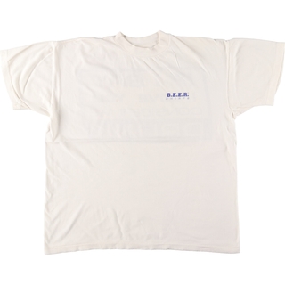 古着 90年代 HANKEY バックプリント プリントTシャツ USA製 メンズXL ヴィンテージ /eaa442972(Tシャツ/カットソー(半袖/袖なし))