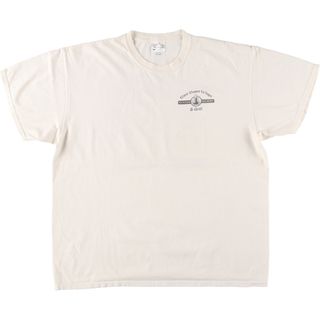 古着 PORT AND COMPANY EAST COAST WINGS バックプリント アドバタイジングTシャツ メンズXL  /eaa442974(Tシャツ/カットソー(半袖/袖なし))