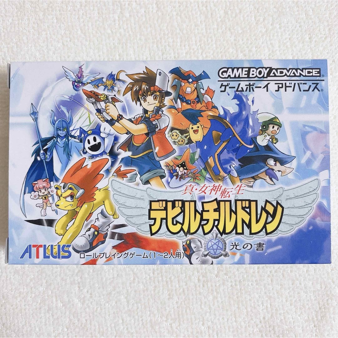 未開封 GBA 真・女神転生 デビルチルドレン 光の書 デビチル レトロ エンタメ/ホビーのゲームソフト/ゲーム機本体(携帯用ゲームソフト)の商品写真