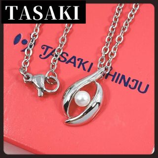 タサキ(TASAKI)のTASAKI　タサキ　本真珠　ネックレス　パール　シルバー　3.9mm(ネックレス)