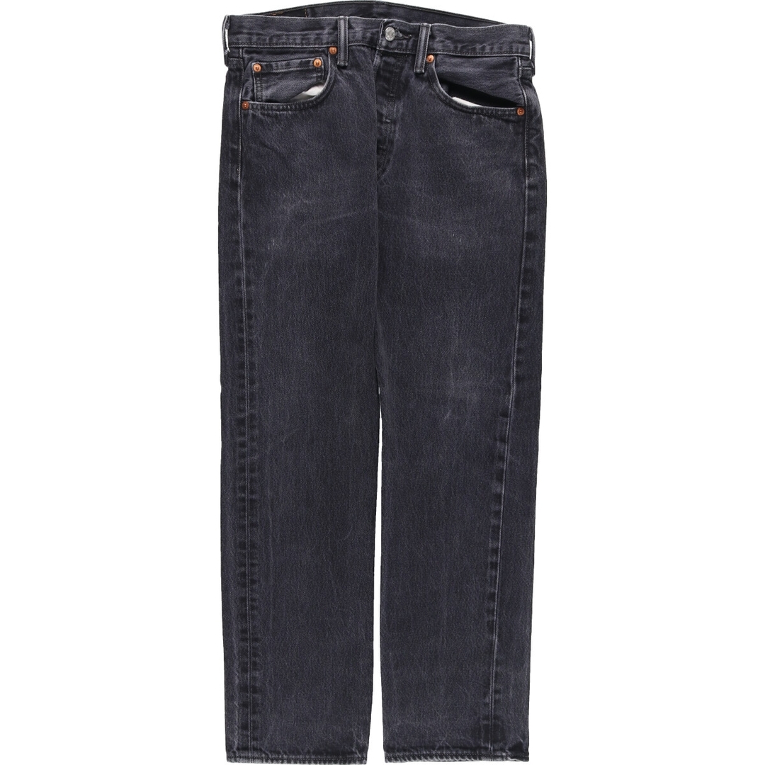 Levi's(リーバイス)の古着 リーバイス Levi's 501 ブラックデニム ストレートデニムパンツ メンズw32 /eaa446001 メンズのパンツ(デニム/ジーンズ)の商品写真