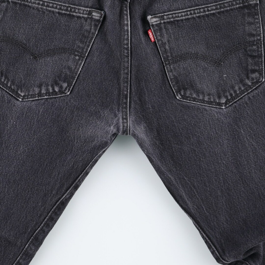 Levi's(リーバイス)の古着 リーバイス Levi's 501 ブラックデニム ストレートデニムパンツ メンズw32 /eaa446001 メンズのパンツ(デニム/ジーンズ)の商品写真