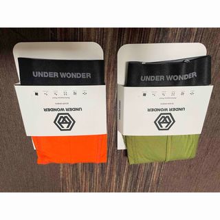 UNDER WONDER 新品パンツ2枚セット(ボクサーパンツ)