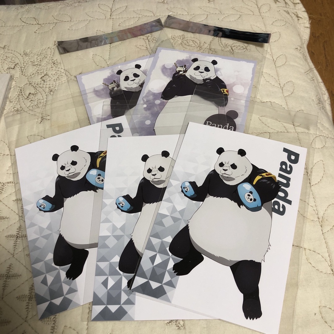 パンダ　ポストカード　5枚セット エンタメ/ホビーのアニメグッズ(その他)の商品写真