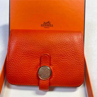 エルメス(Hermes)の正規品☆エルメス ドゴン コンパクトウォレット コインケース カードケース(財布)