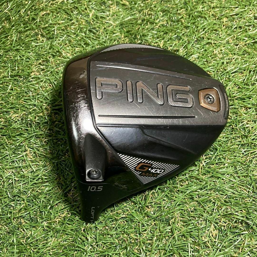 PING(ピン)のレフティ　ヘッド　PING G400 MAX ドライバー　1W10.5° ゴルフ スポーツ/アウトドアのゴルフ(クラブ)の商品写真