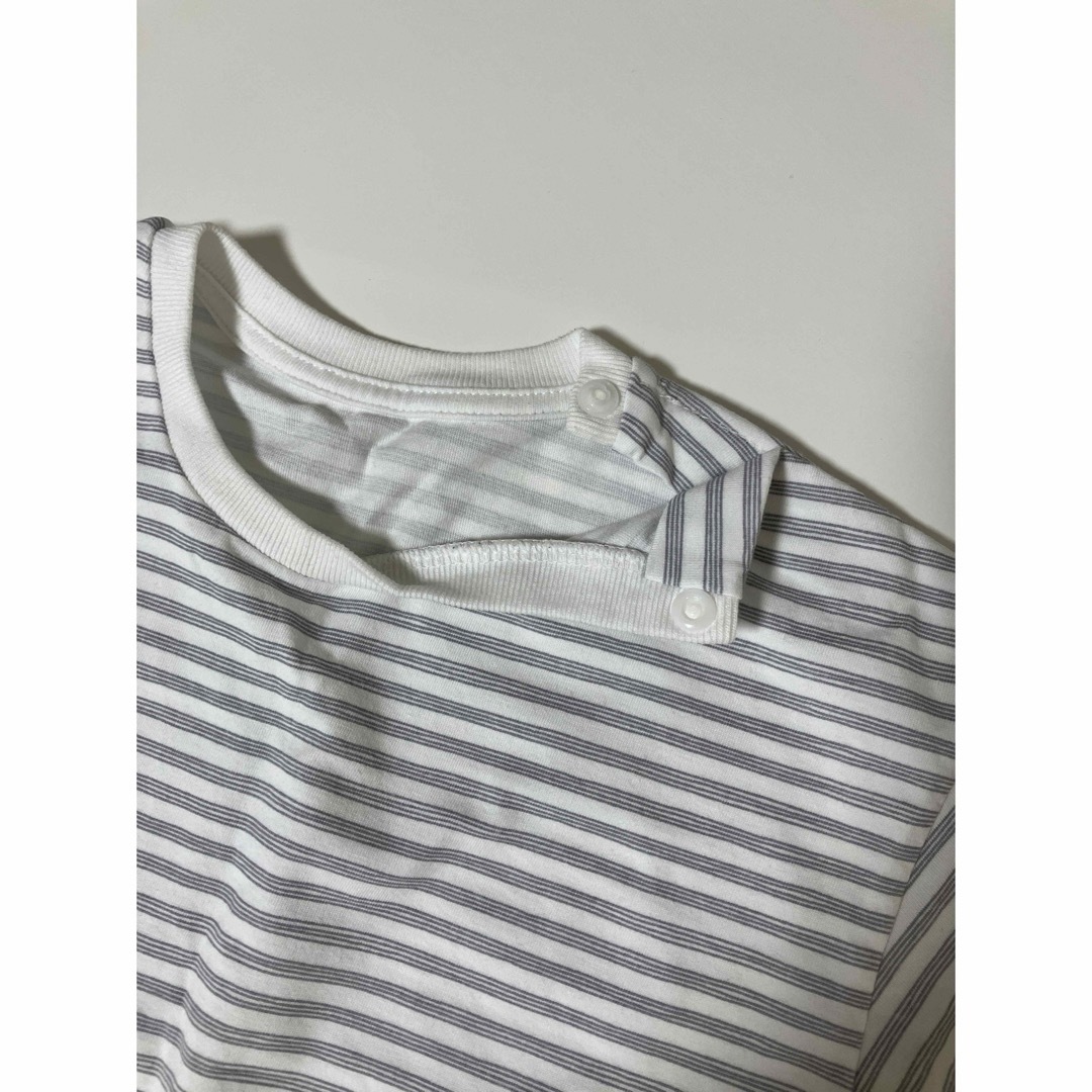 UNIQLO(ユニクロ)の半袖Tシャツ　ベビー　80 キッズ/ベビー/マタニティのベビー服(~85cm)(Ｔシャツ)の商品写真