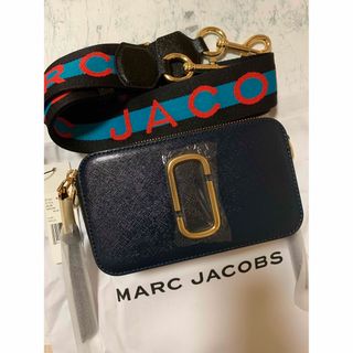 マークジェイコブス(MARC JACOBS)の〈未使用〉MARC JACOBS マークジェイコブス ショルダーバッグ ブルー(ショルダーバッグ)