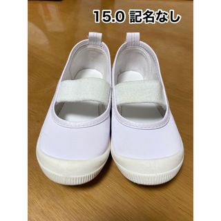 15.0 上履き バレーシューズ 上靴 白(スクールシューズ/上履き)