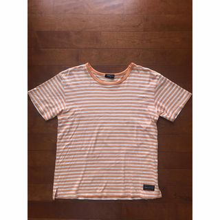 【COMME CA ISM】コムサイズム　Tシャツ　ストライプ　M