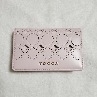 トッカ(TOCCA)のTOCCA 名刺入れ カードケース 未使用 ライトピンク(名刺入れ/定期入れ)