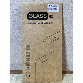 スマートフォンフィルム GLASS PRO+  iPhone 13 mini  (保護フィルム)