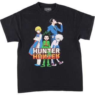 古着 HUNTER×HUNTER ハンターハンター キャラクタープリントTシャツ メンズM /eaa442936(Tシャツ/カットソー(半袖/袖なし))