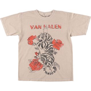 古着 VAN HALEN ヴァンヘイレン バンドTシャツ バンT メンズS /eaa442994(Tシャツ/カットソー(半袖/袖なし))