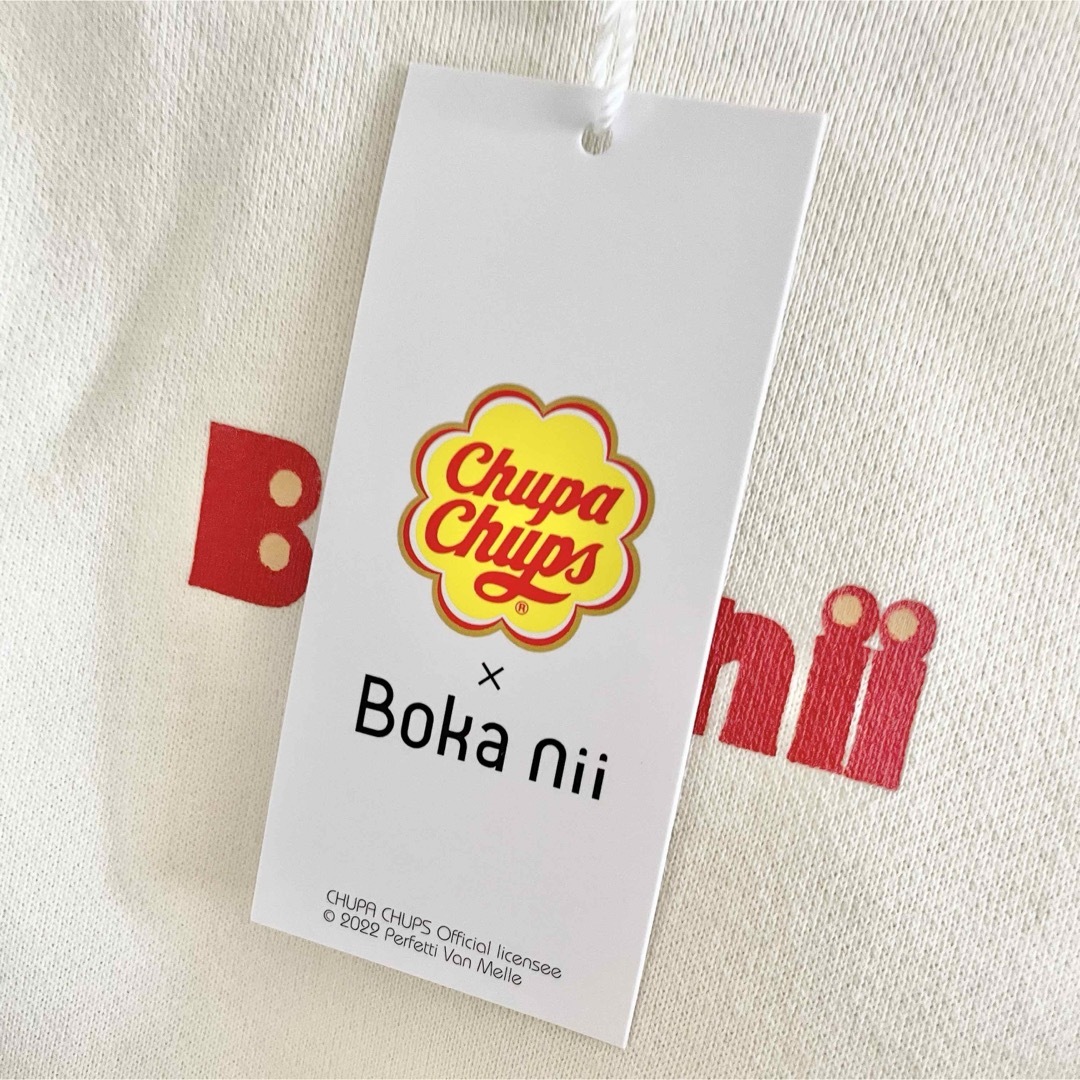 【Boka nii Chupa Chups】プリントフーディー　パーカー　新品 レディースのトップス(パーカー)の商品写真