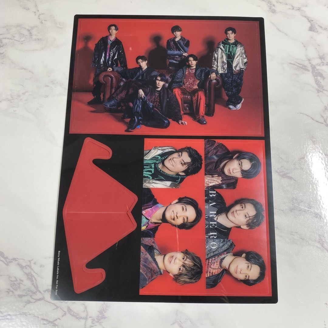 SixTONES(ストーンズ)のSixTONES ABARERO 特典 エンタメ/ホビーのタレントグッズ(アイドルグッズ)の商品写真