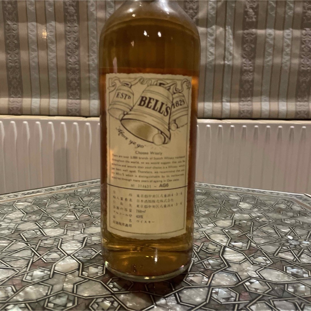 ベルズ　オールド　スコッチウイスキー Bell’s 食品/飲料/酒の食品/飲料/酒 その他(その他)の商品写真