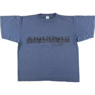 古着 90年代 ALORE プリントTシャツ USA製 メンズXXL ヴィンテージ /eaa442987(Tシャツ/カットソー(半袖/袖なし))