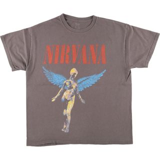 古着 NIRVANA ニルヴァ―ナ バンドTシャツ バンT メンズM /eaa442989(Tシャツ/カットソー(半袖/袖なし))