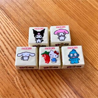 ご当地限定 九州限定 チロルチョコ サンリオキャラクターズ 全5種コンプリート(菓子/デザート)