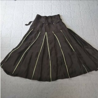 アンテルリネエール ロングスカート フリーサイズ 日本製(ロングスカート)