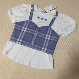 ANNA SUI mini - 【新品,】　アナスイミニ　Tシャツ　ビスチェ