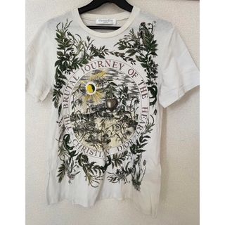 クリスチャンディオール(Christian Dior)のDior  クリームコットン リネン ブルタル ジャーニー オブ ザ ハート(Tシャツ(半袖/袖なし))