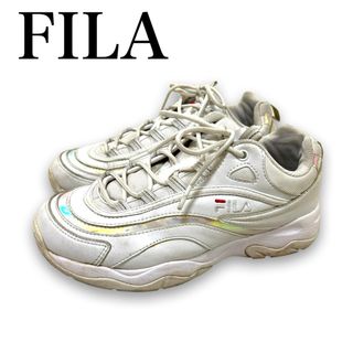 フィラ(FILA)の【FILA】フィラ　スニーカー　厚底　ホワイト(スニーカー)