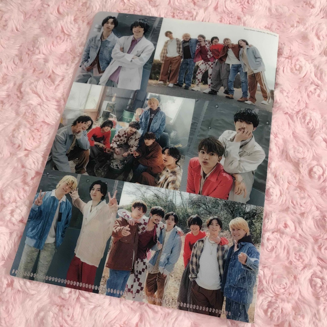 SixTONES(ストーンズ)のSixTONES 音色 クリアファイル エンタメ/ホビーのタレントグッズ(アイドルグッズ)の商品写真