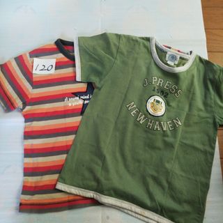 120cm 半袖Tシャツ 2枚セット①