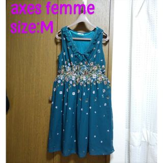 axes femme - axes femme アクシーズ ノースリーブ 膝丈 ワンピース gr ワンピ