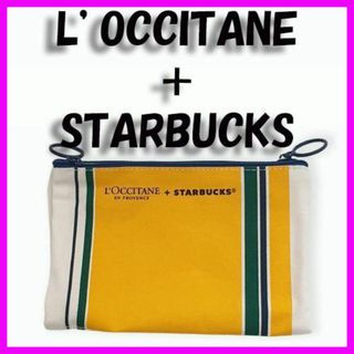 スターバックス(Starbucks)のスターバックス★L’OCCITANE＋STARBUCKS ロクシタン ポーチ(ポーチ)