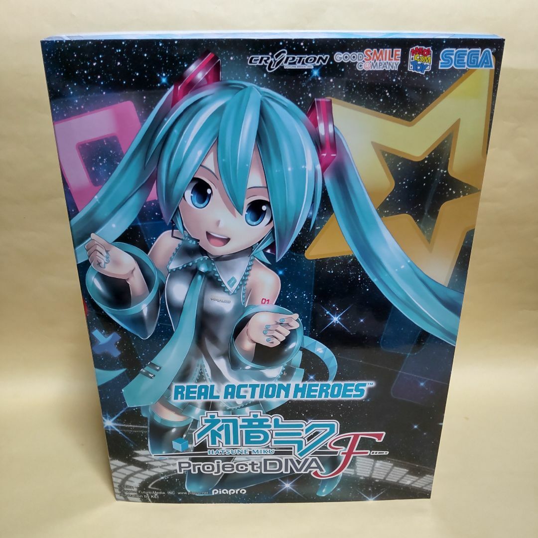 GOOD SMILE COMPANY(グッドスマイルカンパニー)の【開封済】リアルアクションヒーローズ 初音ミク Project DIVA-F エンタメ/ホビーのフィギュア(その他)の商品写真