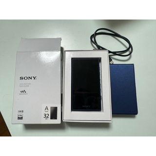 ソニー(SONY)のSONY ウォークマン NW-A306 + ケース(ポータブルプレーヤー)