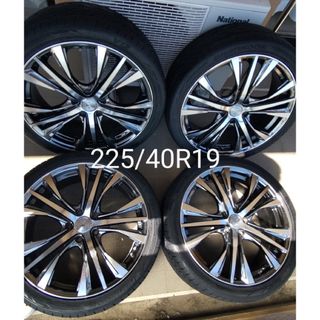 19インチ225/40R19タイヤホイール 4本 SET