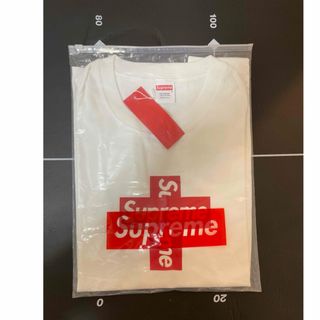 シュプリーム(Supreme)のSupreme Cross Box Logo Tee Mサイズ(Tシャツ/カットソー(半袖/袖なし))