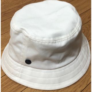 CPH BACKET HAT UVカット撥水加工済　白 バケットハット　M/L(ハット)