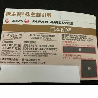 [匿名配送] JAL (日本航空) 株主優待 2枚(航空券)