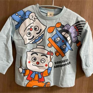 アンパンマン - 新品　アンパンマン　どんぶりマントリオ長袖Tシャツ